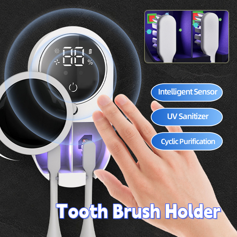 Smart UV Toothbrush Cleaner