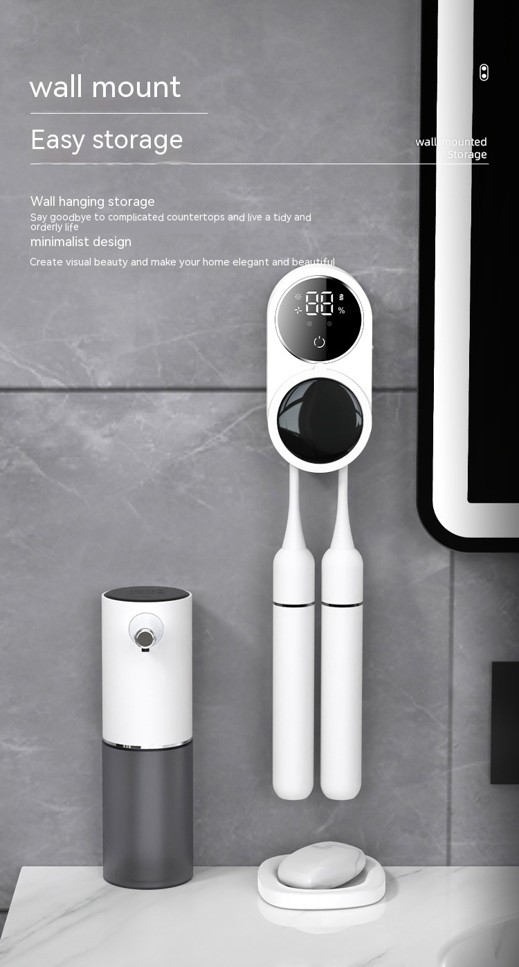 Smart UV Toothbrush Cleaner
